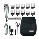 Kit Máquina De Cortar Cabelo Wahl+aparador De Pêlos De Luxe Groom Pro Com 8 Pentes De Corte