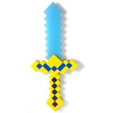 Espada Minecraft De Diamante - 36cm Com Som E Luz