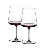 2 Taças Cristal Vinho Winewings Cabernet Merlot 820ml Riedel