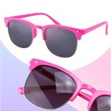 Oculos Sol Rosa Criança Retro Protecao Uv Premium Infantil Menina Vintage Presente