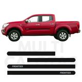 Friso Lateral Nissan Frontier 2017-2022 Preto Fosco