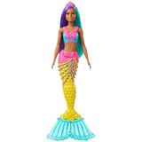 Boneca Barbie Sereia Dreamtopia Cauda Amarela Gjk07 Mattel