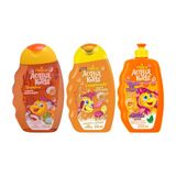 Kit Acqua Kids Shampoo 250ml+cond 250ml Cachea+creme Pentear