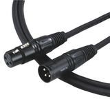 Cabo Para Microfone Santo Angelo Ninja Lw Xlr/xlr 3ft/0,91 M