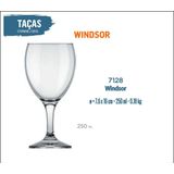 Taça Windsor 250ml - Vinho Tinto Branco Rosé