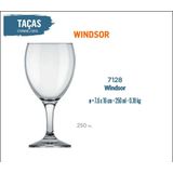 Taça Windsor 250ml - Vinho Tinto Branco Rosé