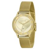 Relógio Feminino Lince Lrg4725l C1kx Casual Dourado