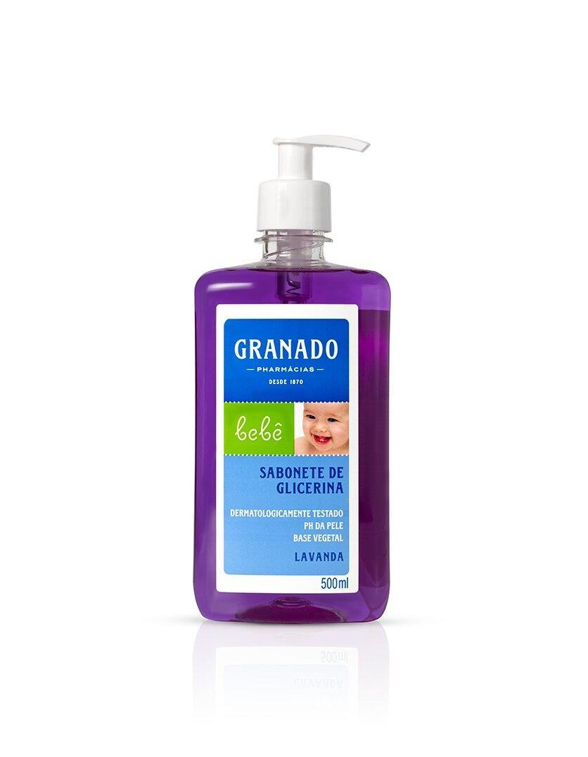 Sabonete Líquido De Glicerina Granado Bebê Lavanda 500ml