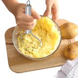 Amassador Batata Legumes Feijão Aço Inox Cabo Reforçado