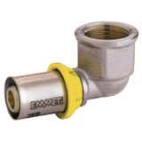 Cotovelo Prensar Emmeti - 20mm X 3/4 - Gás Combustível