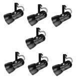 Kit 7 Spot Trilho Perfilado Eletro Calha Par20 Bulbo Ol2