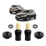 2 Kit Coxim Batente Dianteiro Sandero 2017 2018 2019 2020