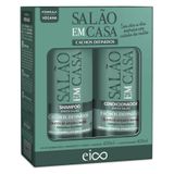 Eico Shampoo E Condicionador Salão Em Casa Cachos Definidos