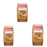 Kit 3 Arroz Parboilizado Integral Tio João Tipo 1 Pack 1kg
