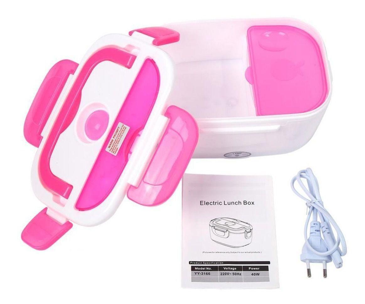 Marmita Elétrica Termica Com Divisorias Lunchbox 110v..