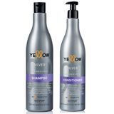 Kit Desamarelador Shampoo + Condicionador Yellow Silver 500