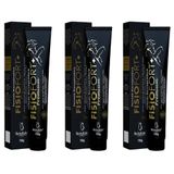 Kit Com 3 Pomadas Fisiofort + Premium - Massageadora 150g