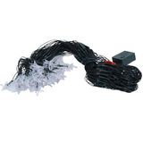 Pisca Cascata 160 Leds Branco Estrela Na Ponta 8 Funções Fio