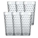 Jogo De Copos 6 Peças De Vidro Long Drink 350mls Marrocos