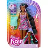 Barbie Fashion Totally Hair Doll Negra Mattel Hcm91