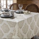 Toalha De Mesa 6 Lugares Naturalle 1,60mx2,50m Medalhao