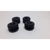 Borracha Fixação Tampa Lateral Yamaha - 4 Peças