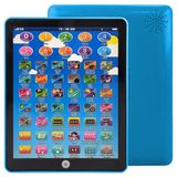 Brinquedo Educativo Interativo Tablet Bilingue - Azul