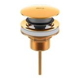 Válvula De Escoamento Click Lavatório 1601 Luxo Gold Deca