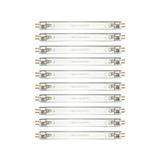 10 Lâmpada Uv 4w Germicida Ultravioleta T5 15cm Fluorescente