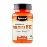 Vitamina B12 60 Cápsulas - Metabolismo E Sangue