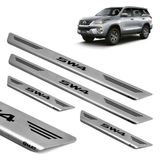 Soleira Aço Inox Escovado Porta Original Mult Hilux Sw4 2022