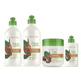 Kit Hidratação Inhame Facinatus Cosméticos Cabelos Mistos