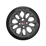 Jogo Calota Fiat Mobi 2021 2022 Argo Palio Aro14 293 Grafite