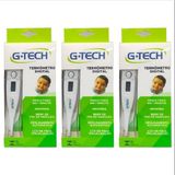 Kit 3 Termômetro Digital G-tech Com Deslig Aut Th1027 Branco