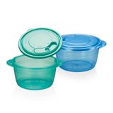 2 Mini Panela Para Micro-ondas Primavera 1,5l