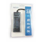 Hub Usb 3.0 Exbom Uh-30 Com 4 Portas E Led Indicador