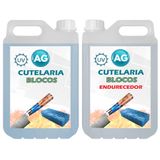 Resina Epóxi Para Cutelaria Blocos Ag 1,4kg