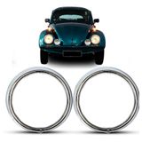 Aro Do Farol Cromado 1 Furo Fusca/ Kombi Clipper 76/ Marcon