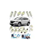 Kit Lâmpadas Led Super Branca Farol Milha Honda Hr-v Techone