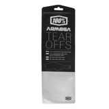 Tear Off Óculos Esportivo 100% Armega Laminado Pack 2x7