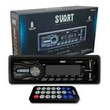 Rádio Automotivo 1din Svart Techone Mp3 2 Usb Fm Bluetooth