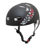 Capacete Kraft Bike Tubarão P Skate Patins Roller Nbr16175