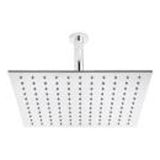 Ducha De Teto Inox Ss304 Slim 25x25 Com Braço