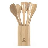 Conjunto De Utensílios De Bambu Brinox - 6 Peças