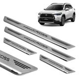 Soleira Inox Gravada Laser Mult  Corolla Cross 2022