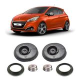 Par Rolamento + Batente Dianteiro Peugeot 208 2015 2016 17