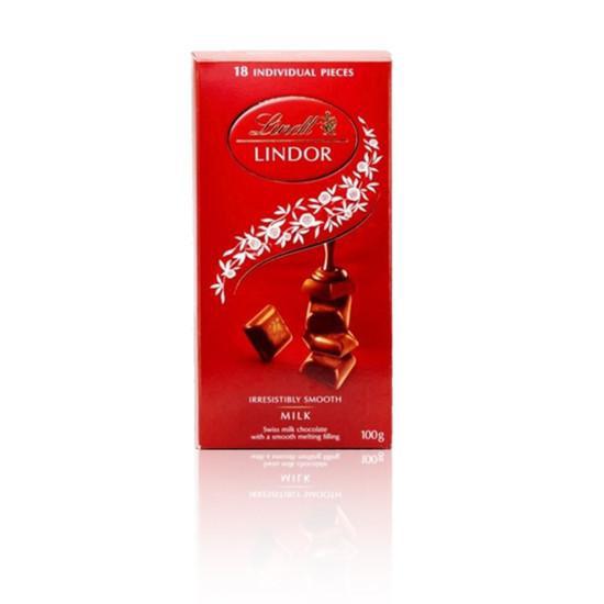 Chocolate Lindt Lindor Ao Leite 100g