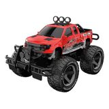 Carrinho Controle Remoto Rally Captor 1:14 - Pickup Vermelha