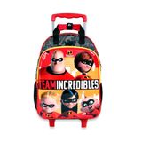 Mochila De Rodinhas Escolar Os Incríveis Team Incredibles