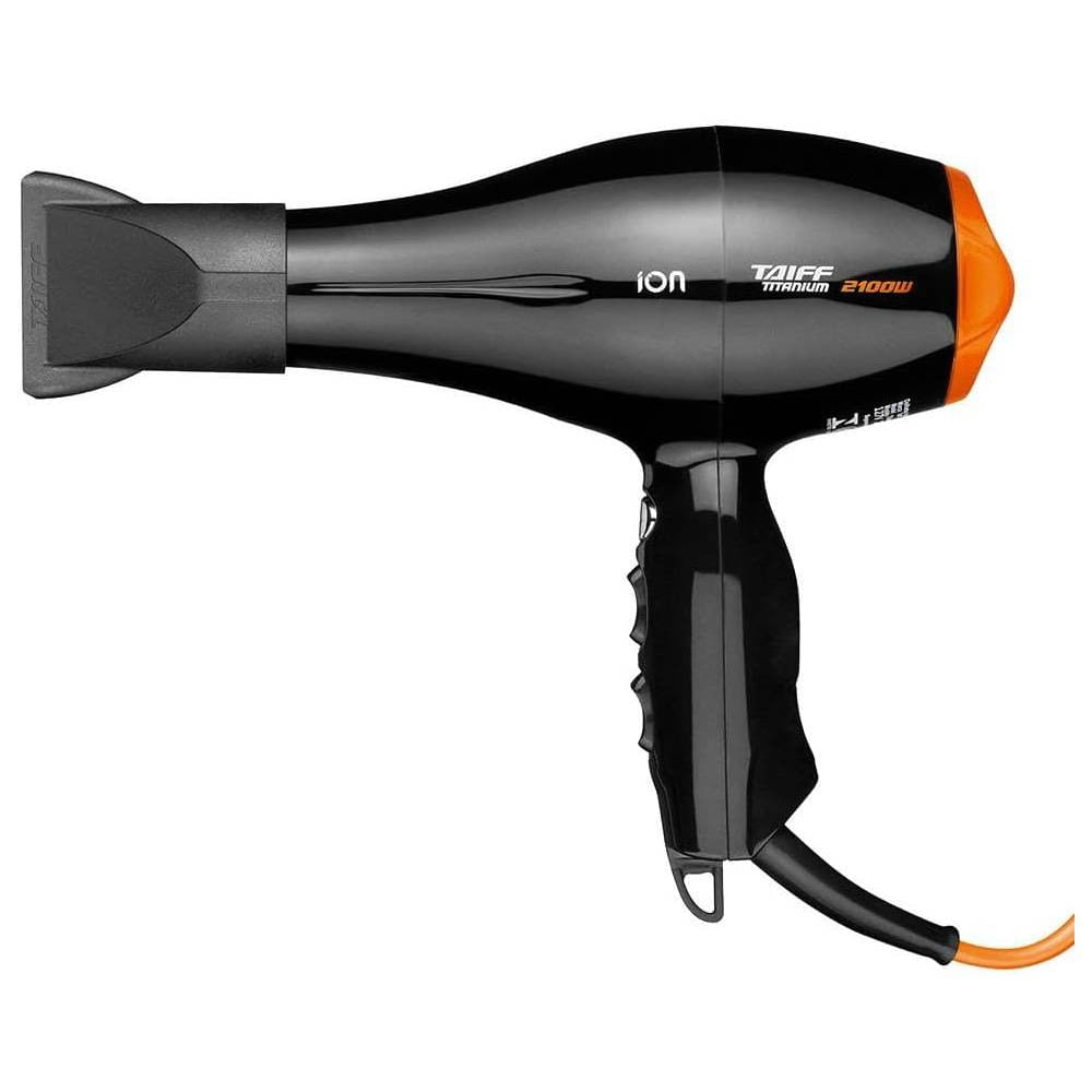 Secador De Cabelos Titanium Taiff 2100w 127v Laranja E Preto